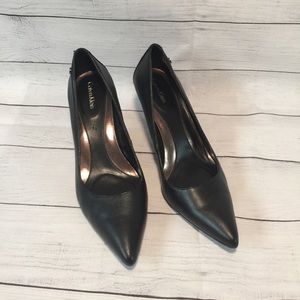 CALVIN KLEIN Nadine Black heels Sz 8.5